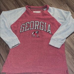 Georgia bulldogs crew neck